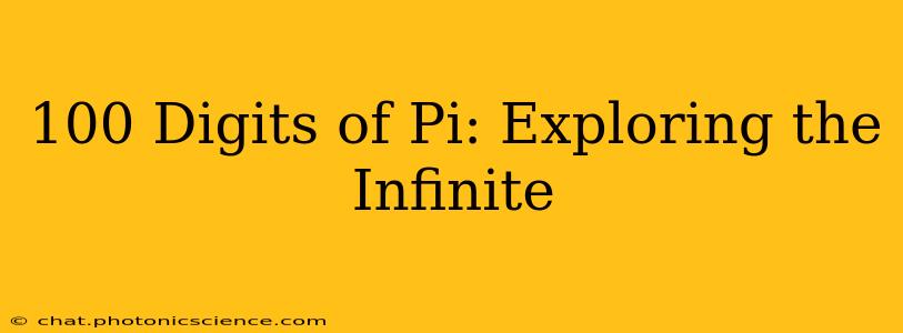 100 Digits of Pi: Exploring the Infinite