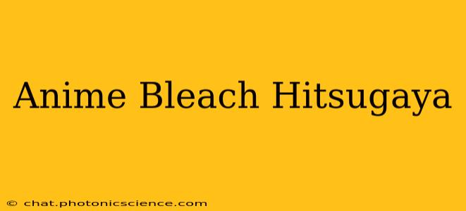 Anime Bleach Hitsugaya