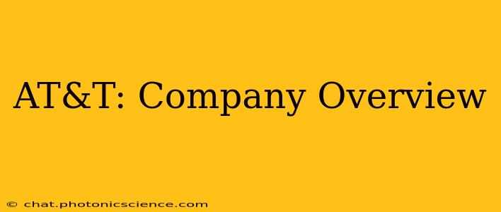 AT&T: Company Overview
