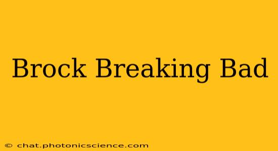 Brock Breaking Bad