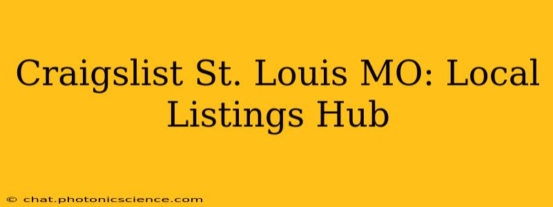 Craigslist St. Louis MO: Local Listings Hub