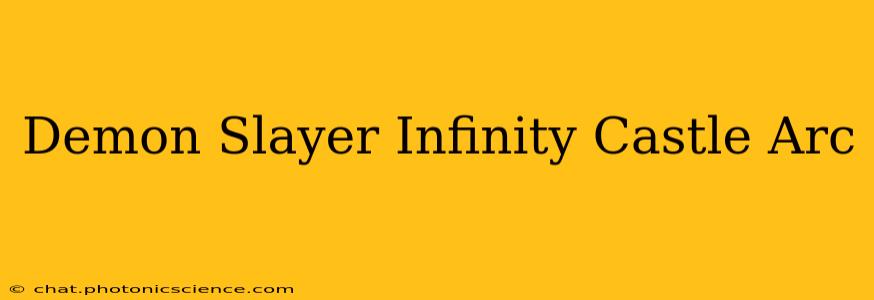 Demon Slayer Infinity Castle Arc