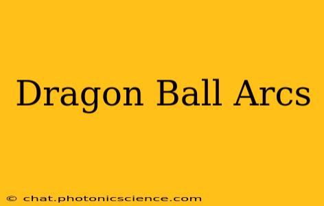 Dragon Ball Arcs