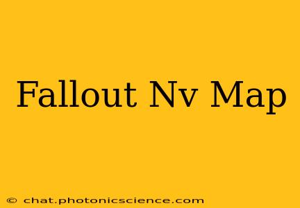 Fallout Nv Map