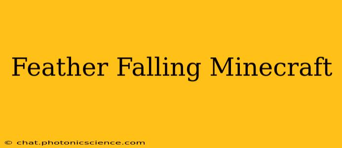 Feather Falling Minecraft