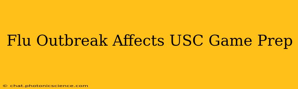 Flu Outbreak Affects USC Game Prep