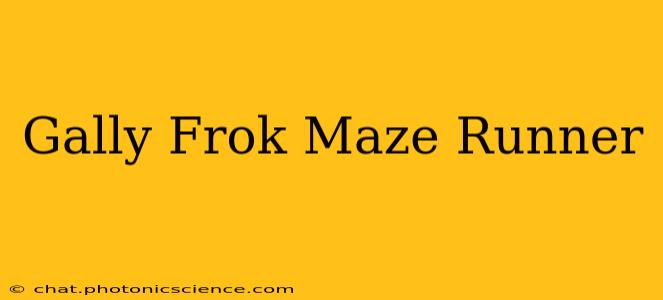 Gally Frok Maze Runner