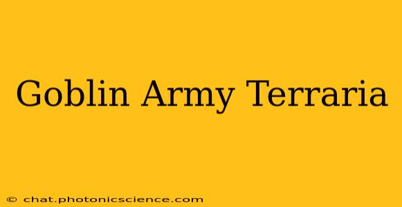 Goblin Army Terraria