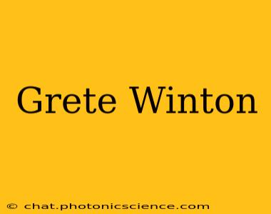 Grete Winton