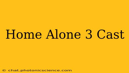 Home Alone 3 Cast