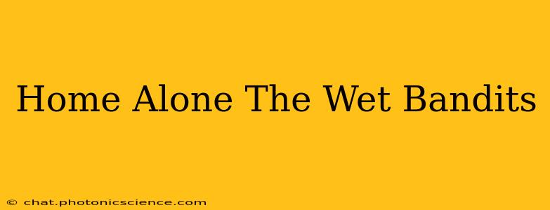 Home Alone The Wet Bandits
