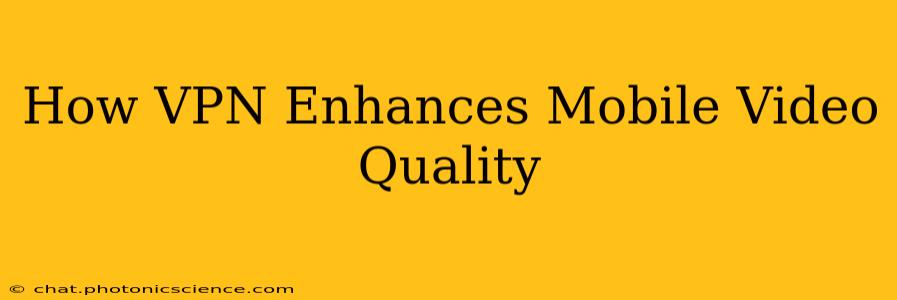 How VPN Enhances Mobile Video Quality