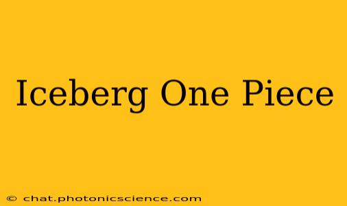 Iceberg One Piece