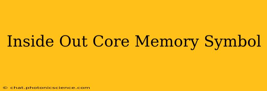 Inside Out Core Memory Symbol