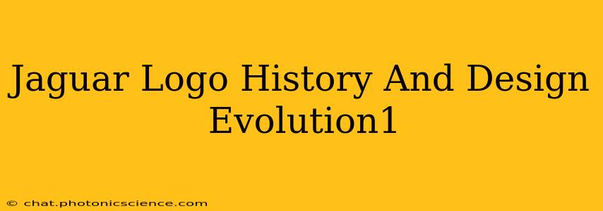 Jaguar Logo History And Design Evolution1
