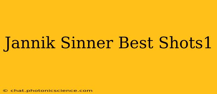 Jannik Sinner Best Shots1