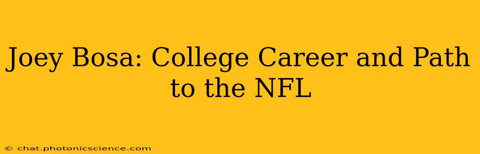 Joey Bosa: College Career and Path to the NFL
