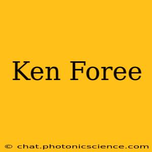 Ken Foree