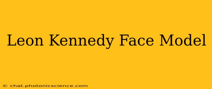 Leon Kennedy Face Model