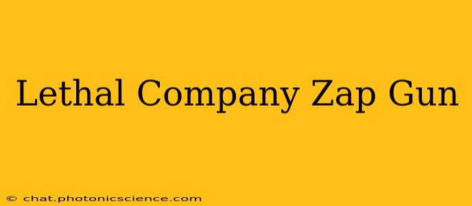 Lethal Company Zap Gun