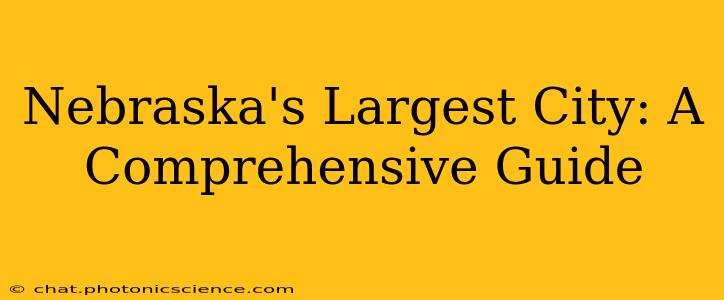 Nebraska's Largest City: A Comprehensive Guide
