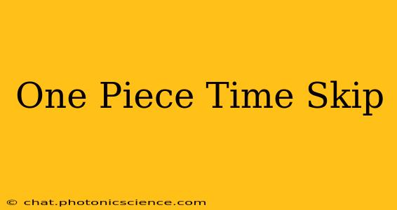 One Piece Time Skip