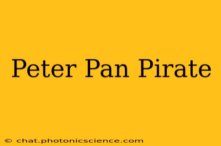Peter Pan Pirate