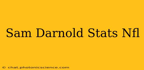 Sam Darnold Stats Nfl