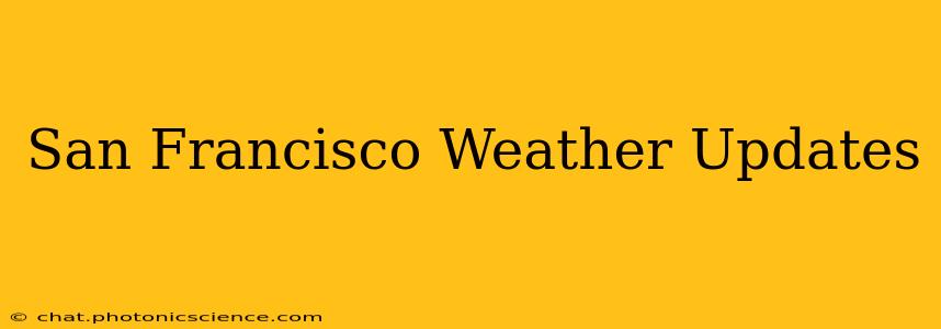 San Francisco Weather Updates