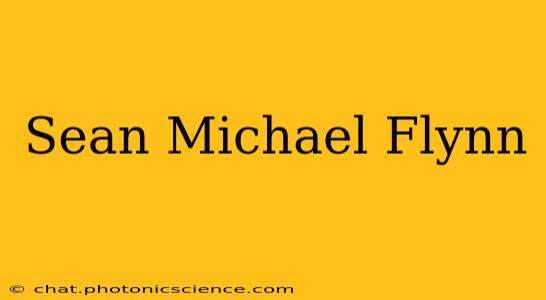 Sean Michael Flynn