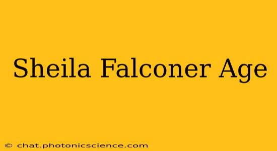 Sheila Falconer Age