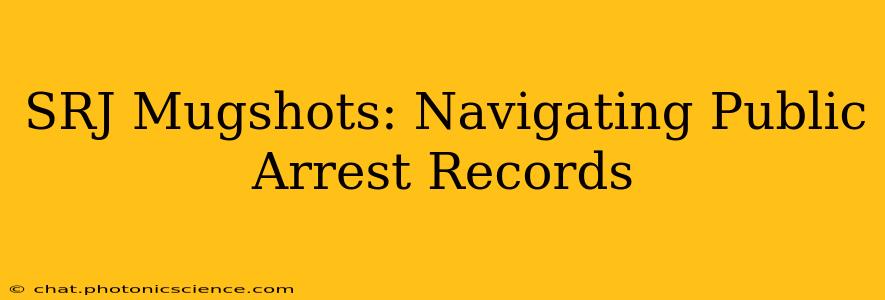SRJ Mugshots: Navigating Public Arrest Records