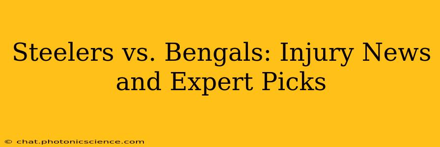 Steelers vs. Bengals: Injury News and Expert Picks