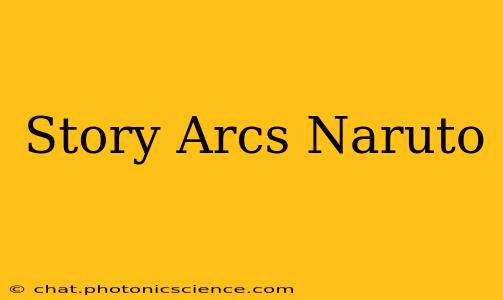 Story Arcs Naruto