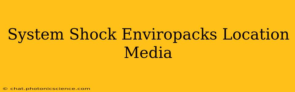 System Shock Enviropacks Location Media