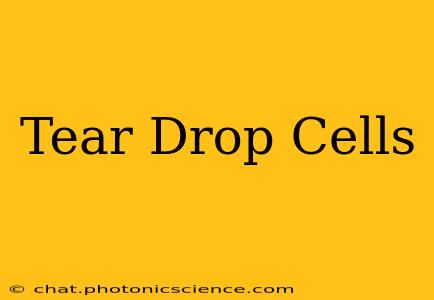 Tear Drop Cells