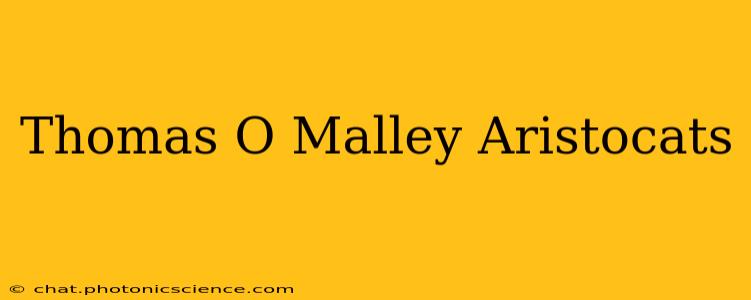 Thomas O Malley Aristocats