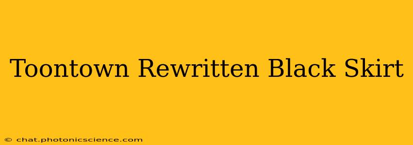 Toontown Rewritten Black Skirt
