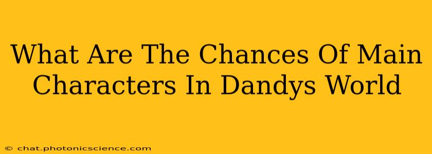 What Are The Chances Of Main Characters In Dandys World