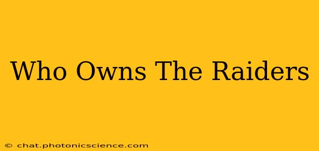 Who Owns The Raiders