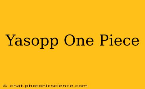 Yasopp One Piece