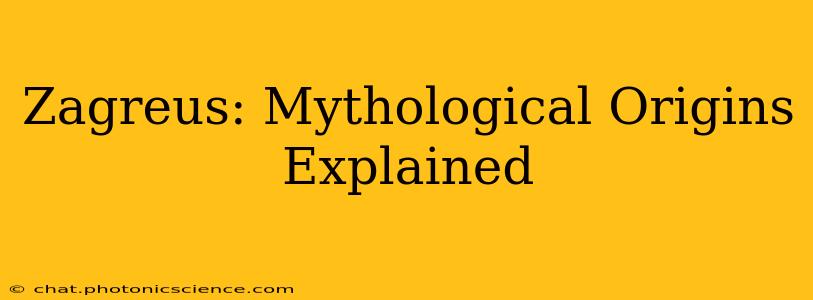 Zagreus: Mythological Origins Explained