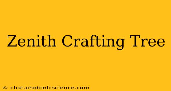 Zenith Crafting Tree